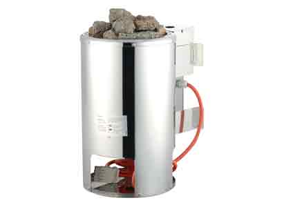 سخان ساونا كهربائي جاف وبخار 3.6 كيلو وات مع وحدة تحكم خارجية