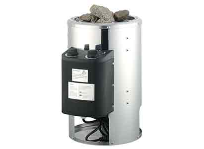 سخان ساونا صغير كهربائي 3.6 كيلو وات مع وحدة تحكم في البناء