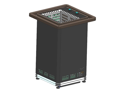 سخان ساونا زعنفة مربع جديد