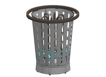 سخان ساونا مستدير جديد